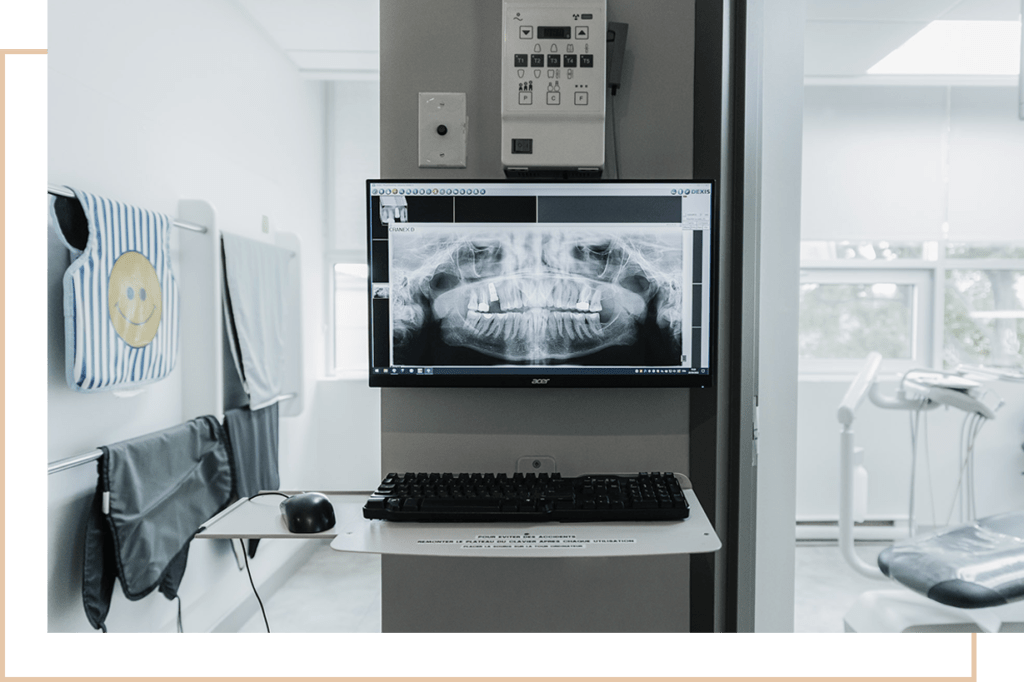 radiographie numérique dentiste